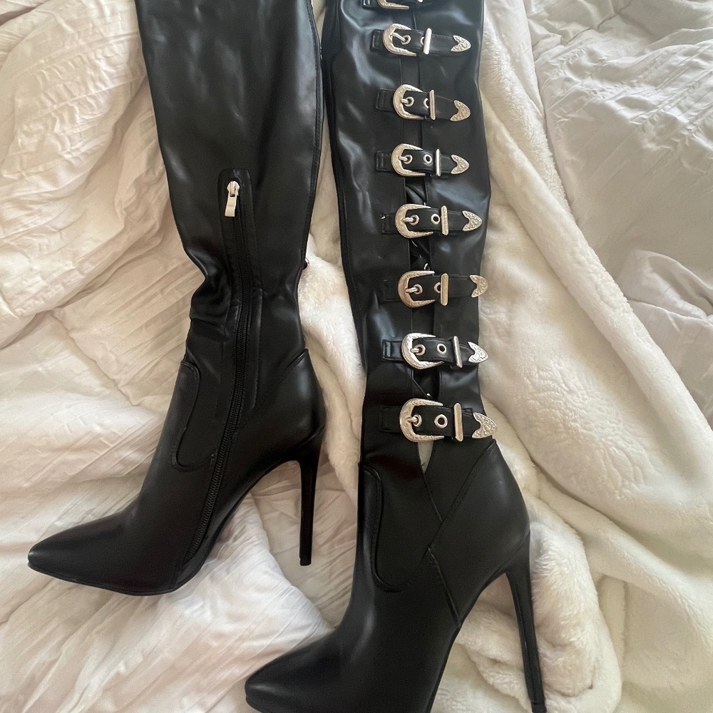 Thigh high boots